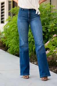 Kancan - Misty Ultra High Rise Wide Flare Jeans