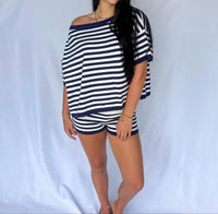 Le Lis - The Harbor Breeze Knit Shorts Set