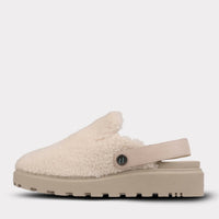 Mykos Women's Lilah Slip-on Travel Mule in white taupe - women's shoe - view 4