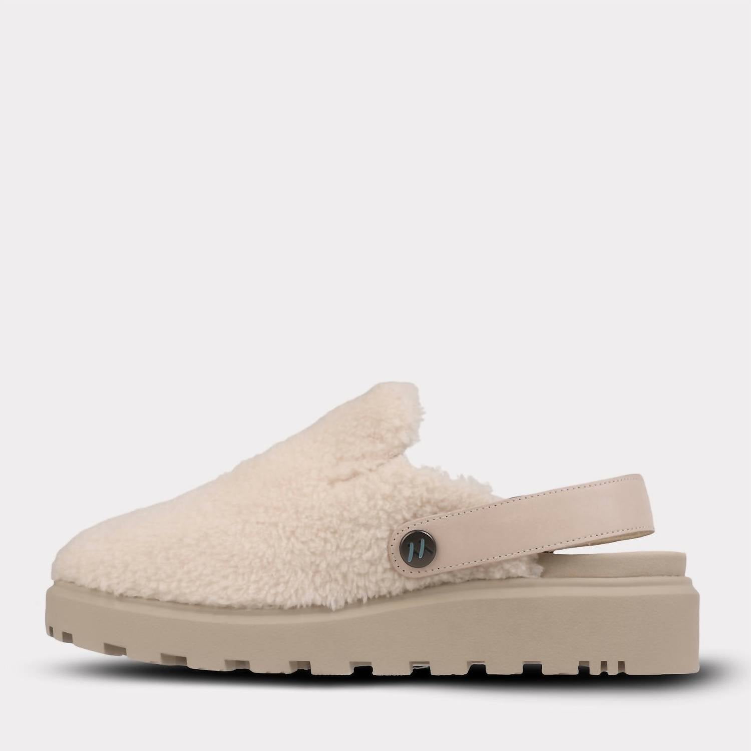 Mykos Women's Lilah Slip-on Travel Mule in white taupe - women's shoe - view 4