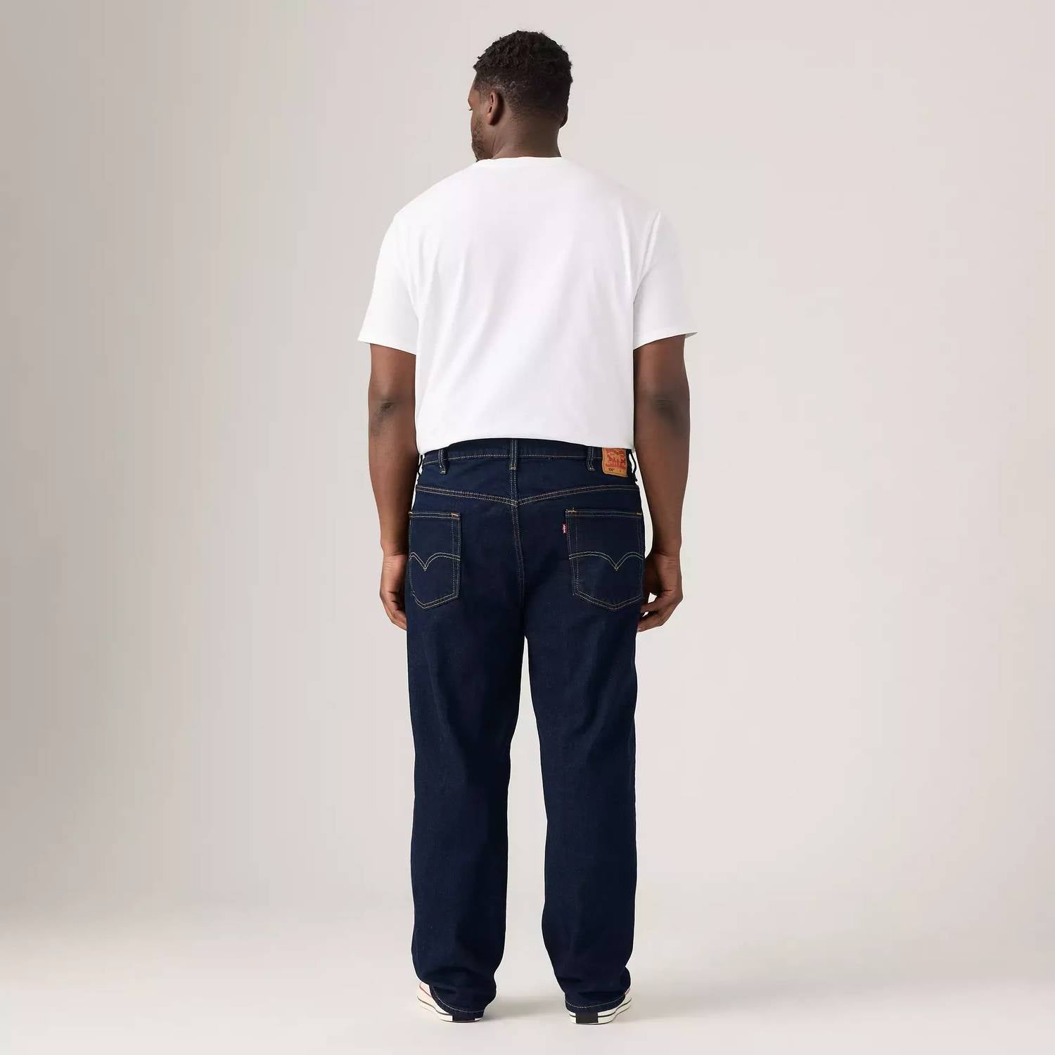 LEVI'S Big 550 Relaxed Fit Jean in rinse dark wash - men's jeans - alternate view