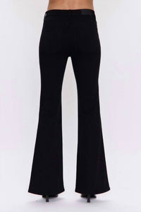 PISTOLA Kinsley Denim Jeans in noir - women's jeans - detail view