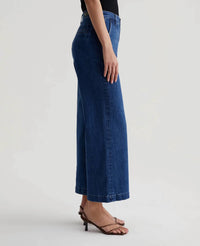 Ag Jeans - Daneel High-rise Wide Leg Crop Jeans