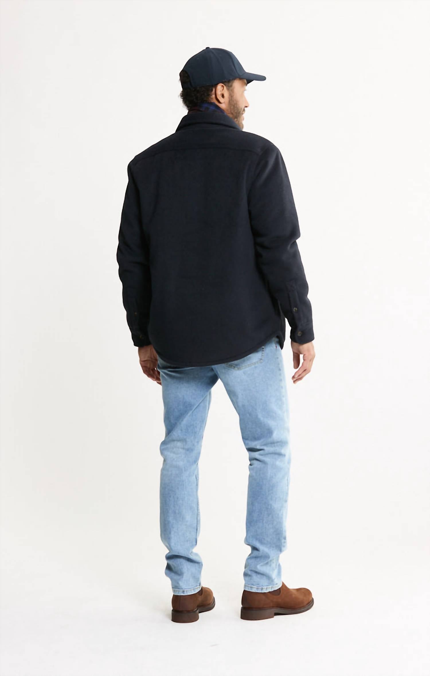 Jachs New York - Luxe Soft-Blend Quilt Lined Overshirt