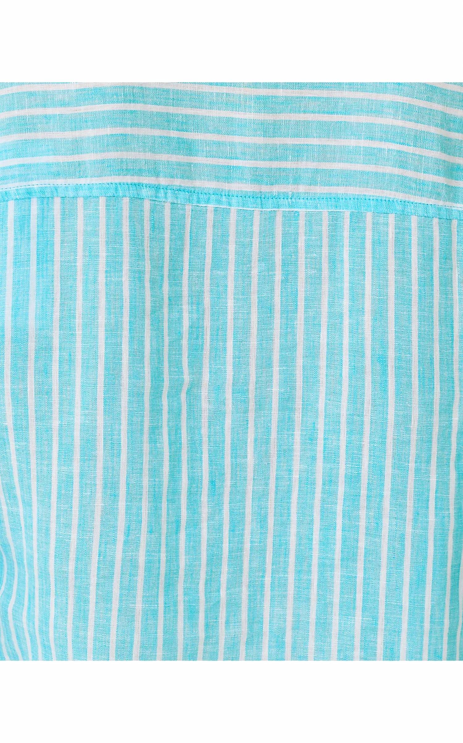 Lilly Pulitzer - Sea View Linen Button Down Top