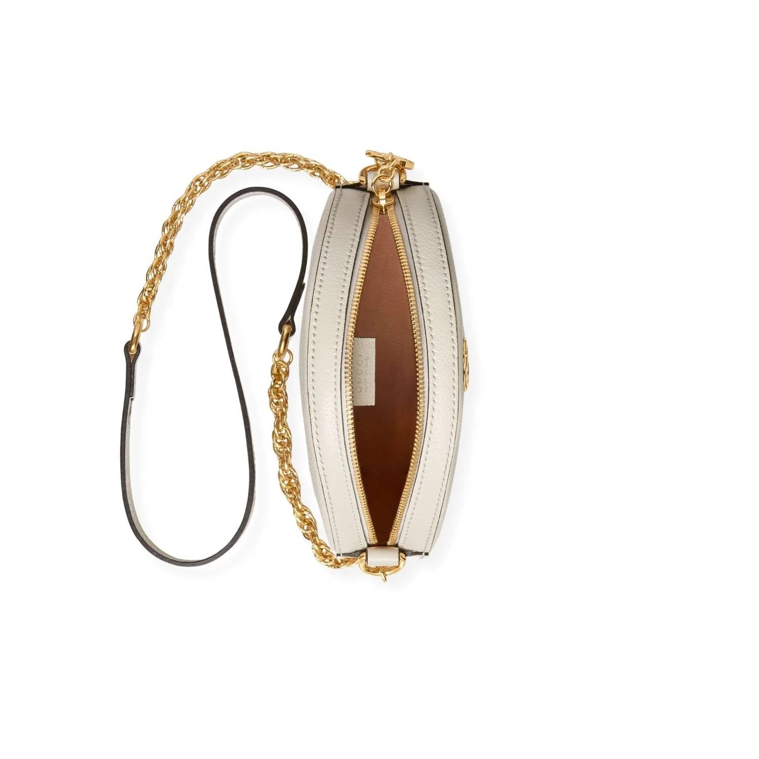 Gucci - Women's Ophidia Mini Round Shoulder Bag