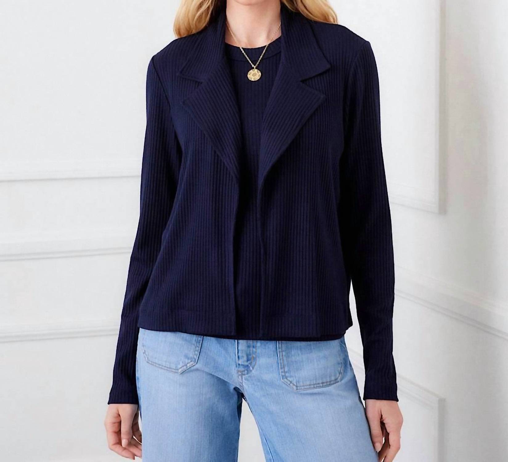 Karen Kane - Ribbed Jacket
