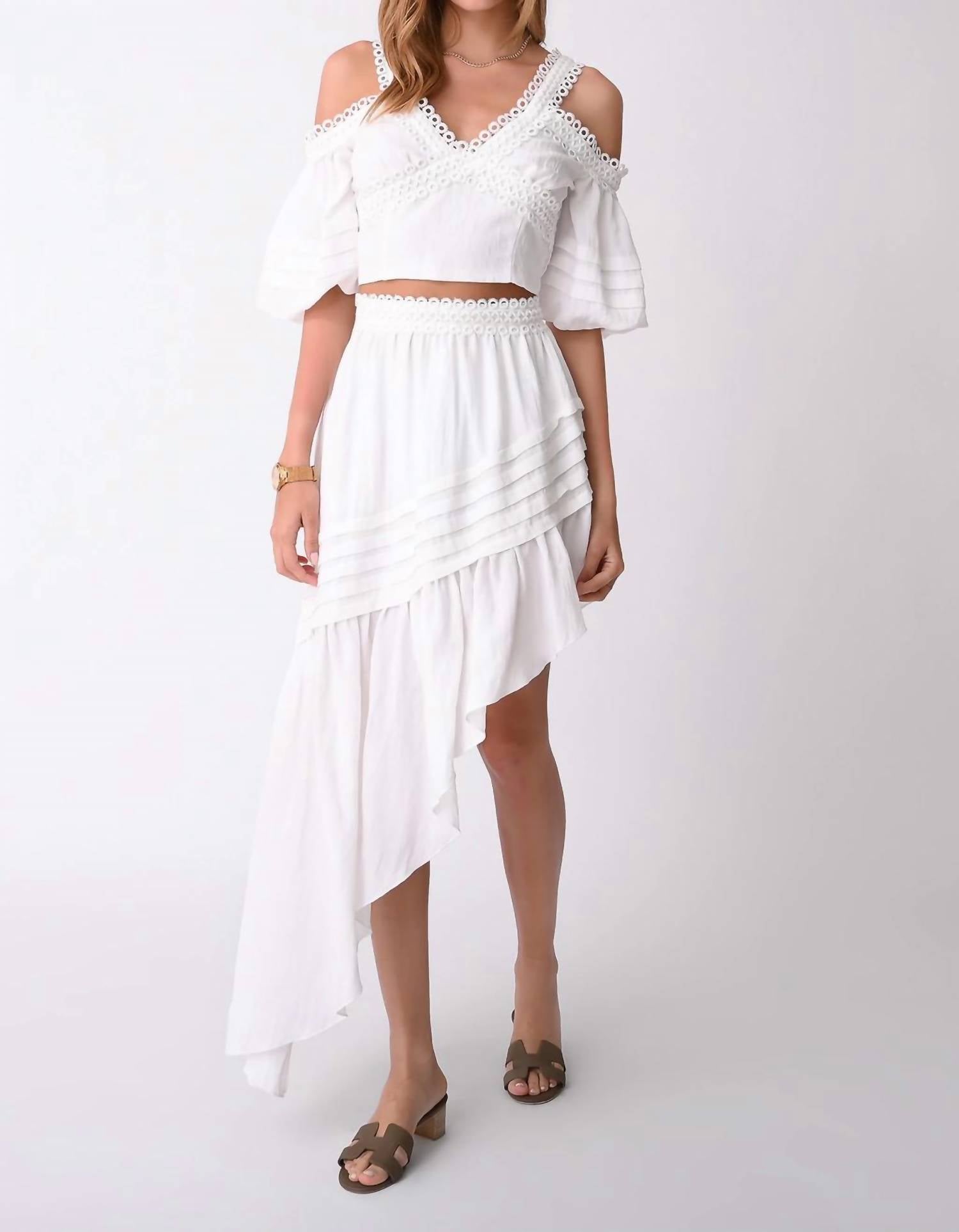 Do+Be - Asymmetrical Midi Skirt