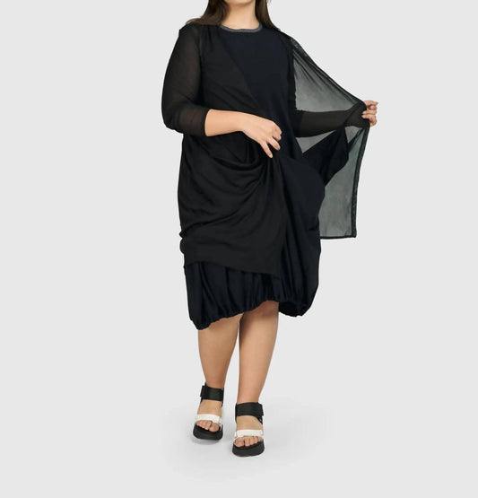 Alembika - Essential Tekbika Draped Cocoon Jacket