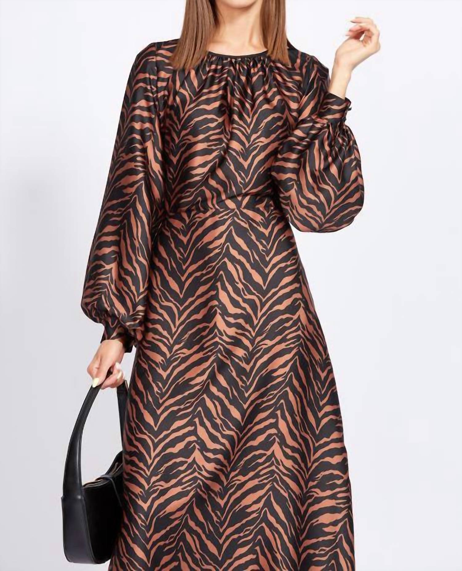 Eola - Satin Maxi Dress