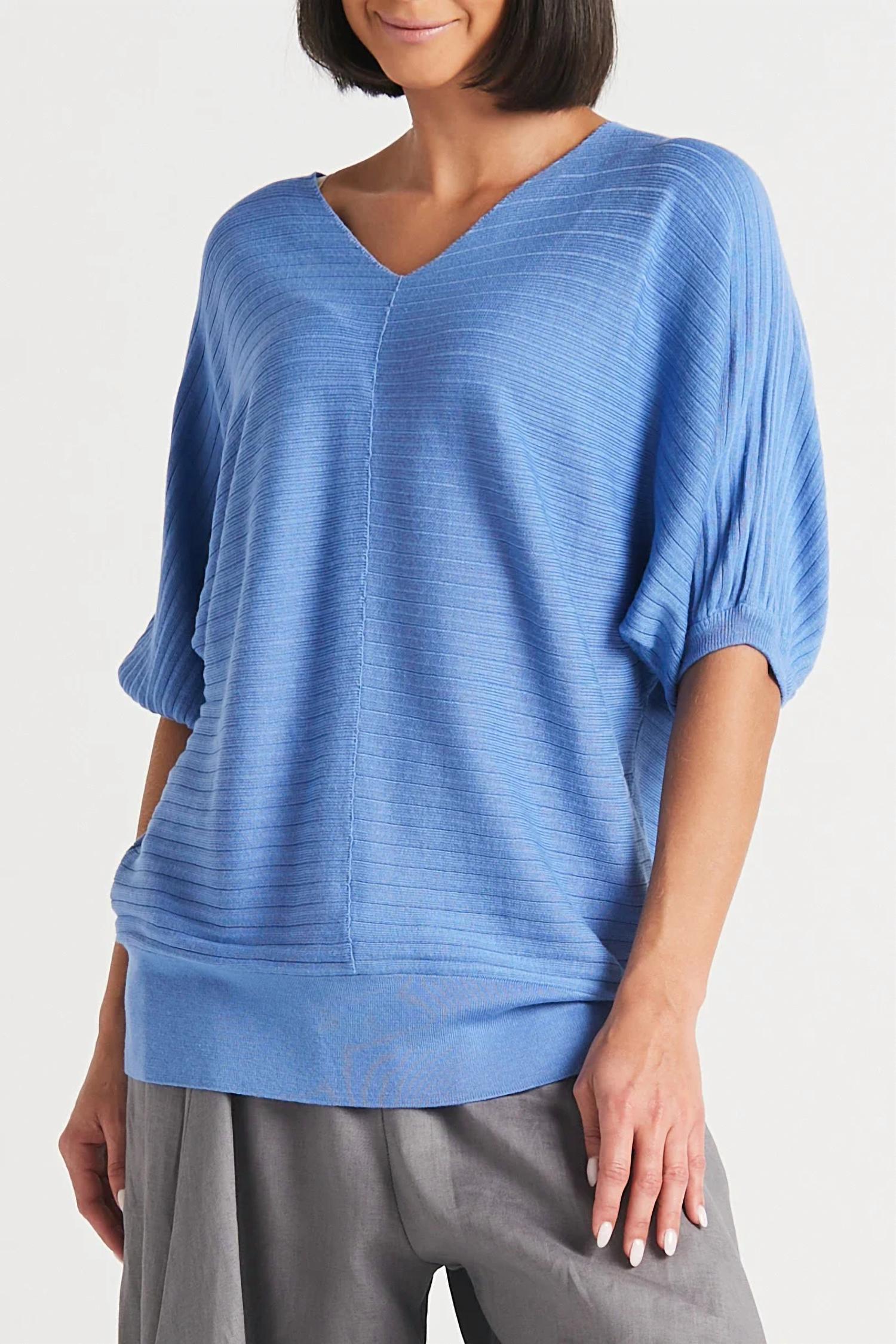 Planet By Lauren G. - Puff Sleeve Top