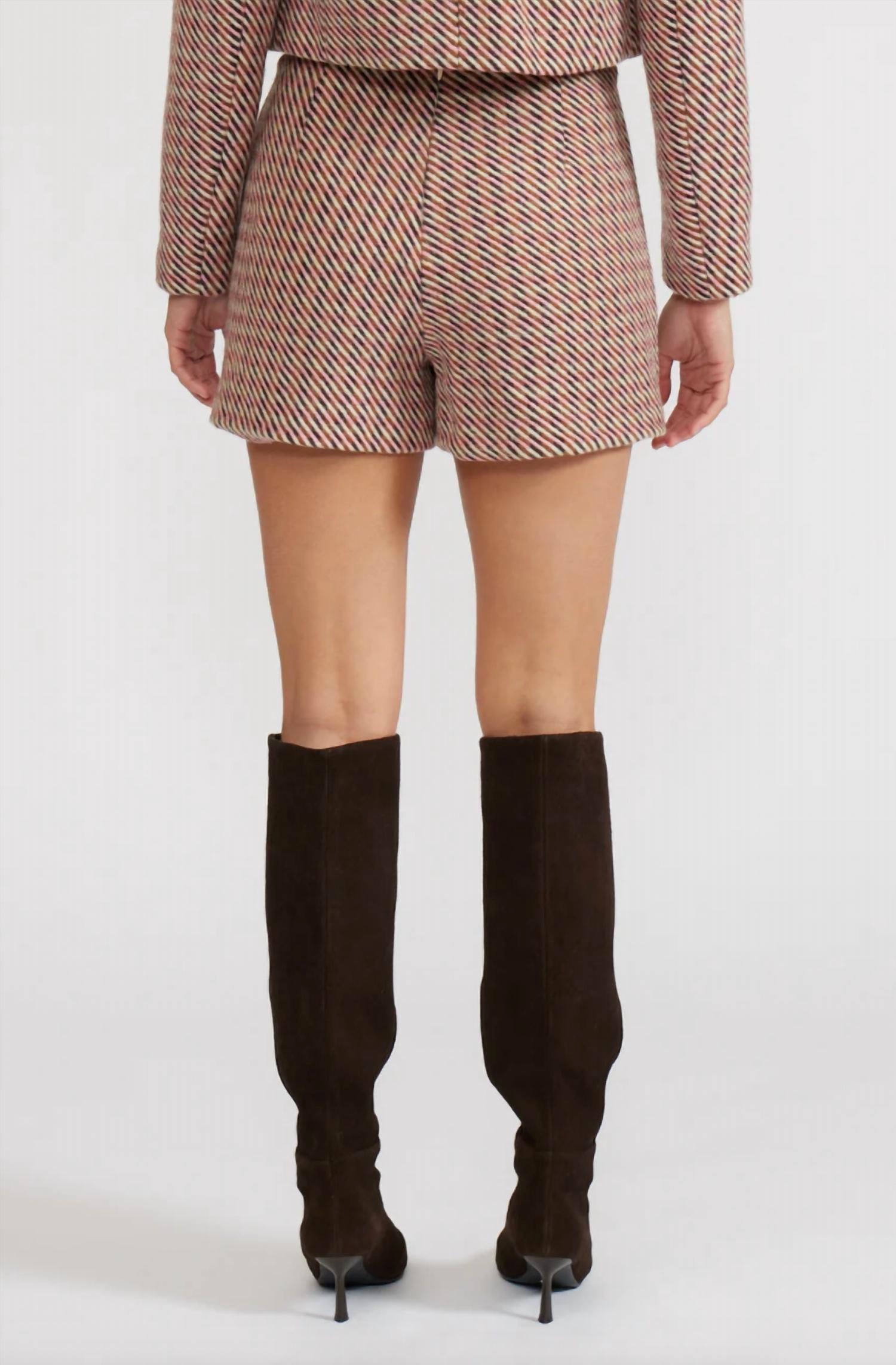 Lucy Paris - Mado Tweed Skort