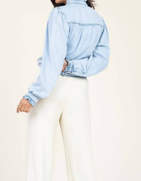 Suncoo - Lorena Denim Blouse