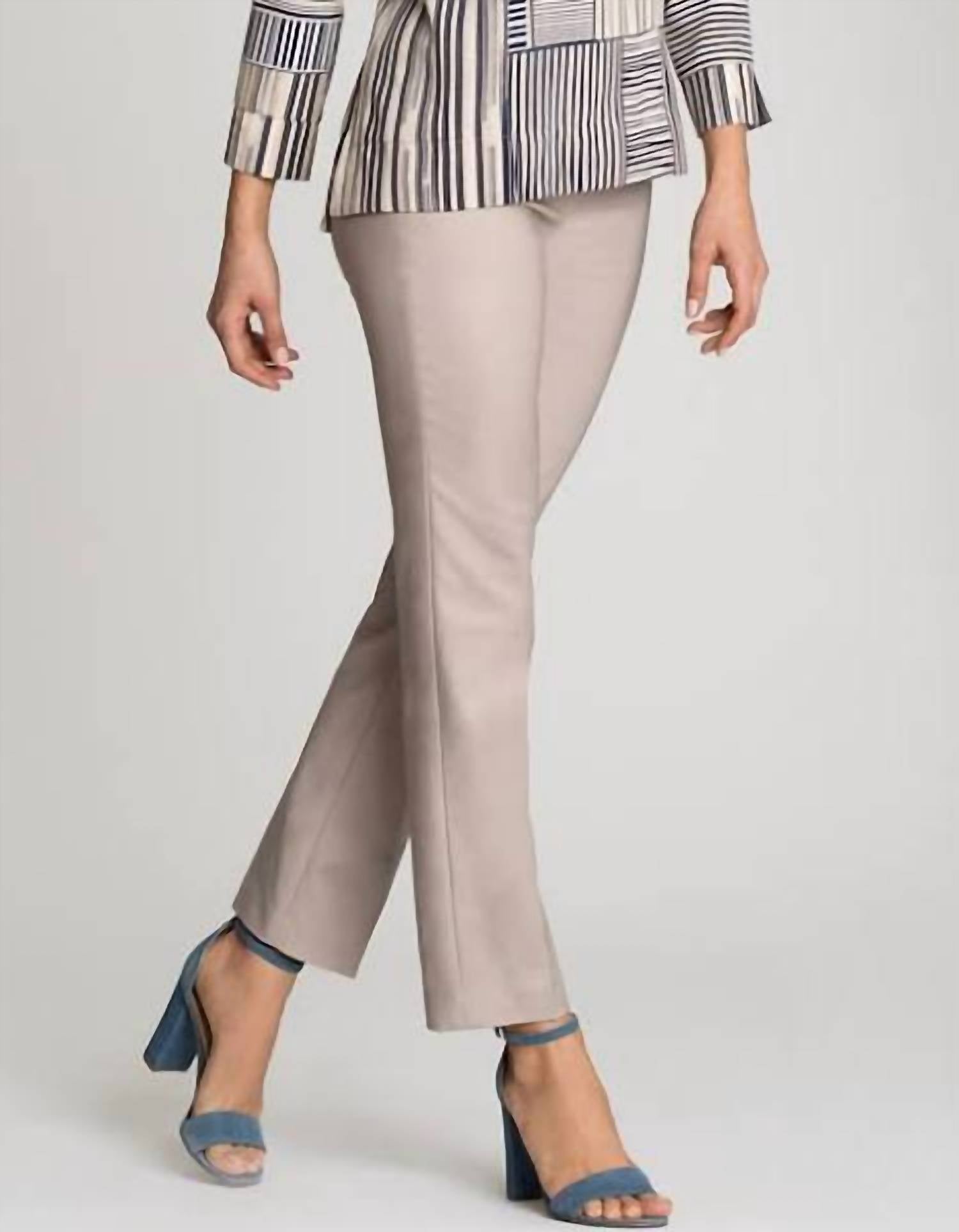 Nic + Zoe - The Perfect Pant Front Zip Ankle
