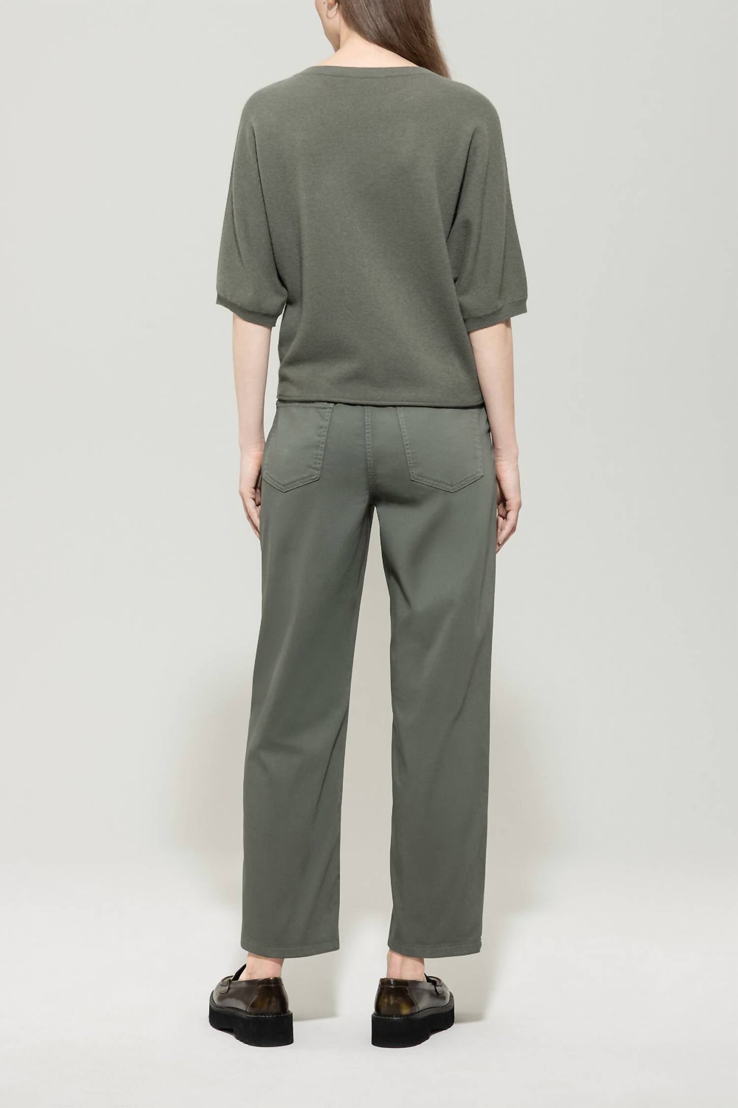 Luisa Cerano - High-stretch Tapered Denim Jeans