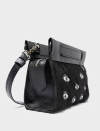 Min & Mon - Women's Vali Crossbody Micro Leather Bag