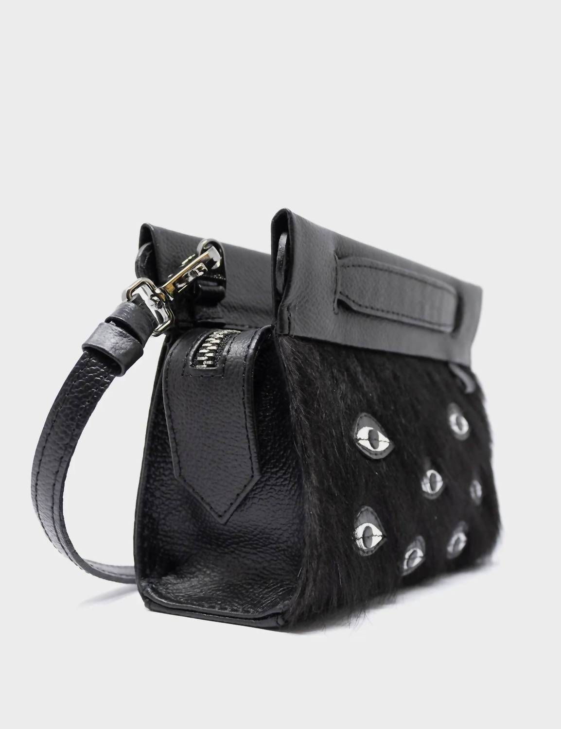 Min & Mon - Women's Vali Crossbody Micro Leather Bag