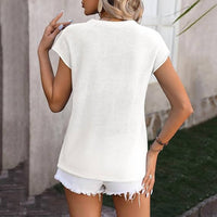 Miss Sparkling - Sleeveless Knit Sweater