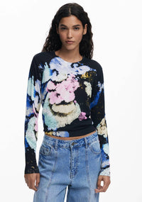 Desigual - Nenufar Lacroix Print Sweater