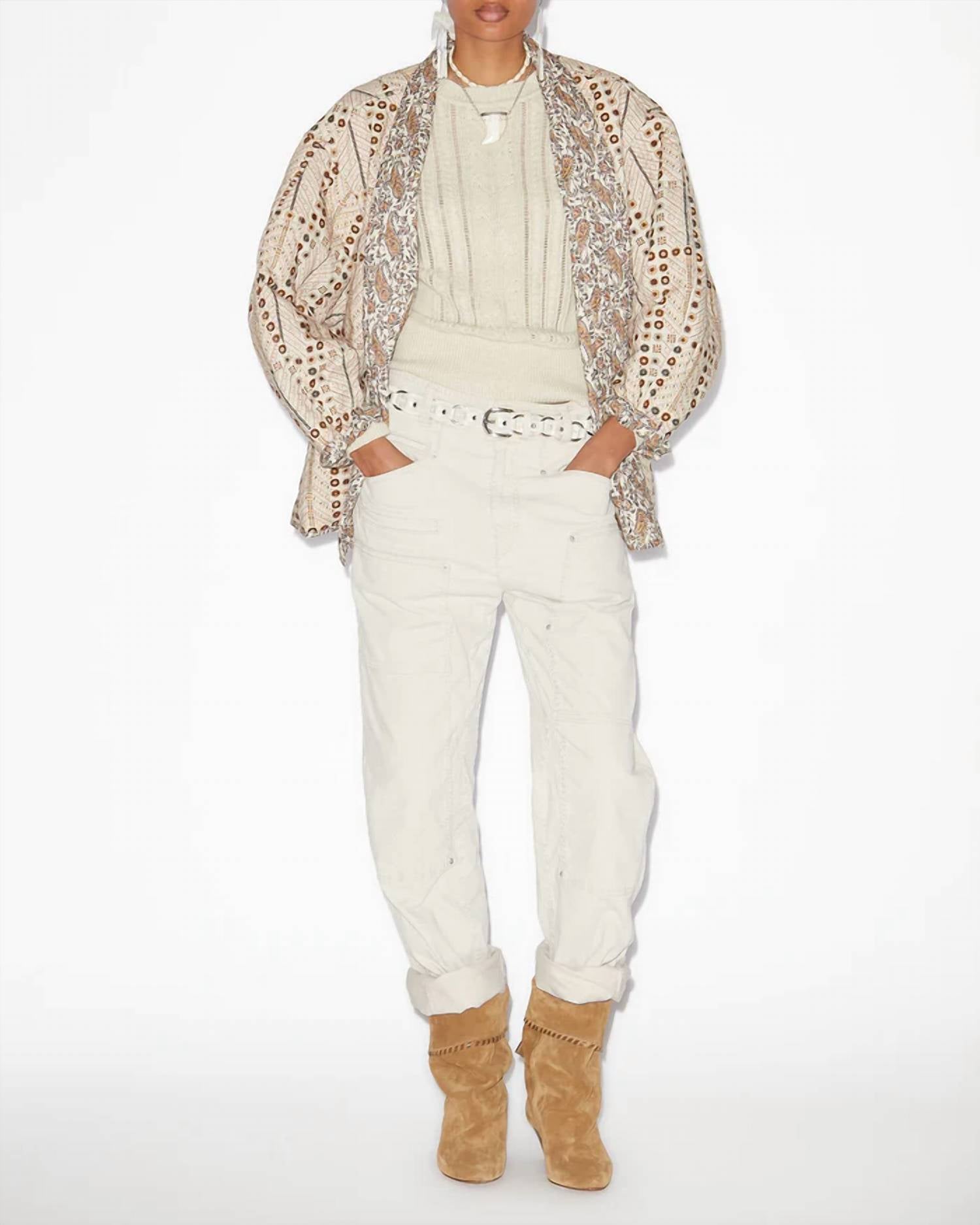 Marant Etoile - Lois Cordory Wide Leg Pants