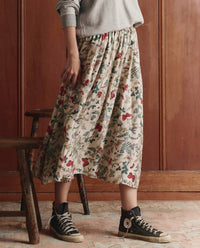 The Great. - Canary Midi Skirt