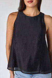 Crosby by Mollie Burch Wynne Tank in lava rock - women's tank top - alternate view