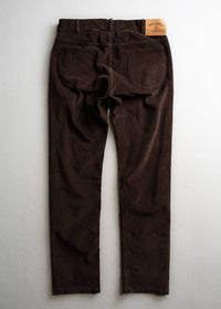 Iron & Resin Men's Saguaro Corduroy Pant in brown - men's pants - detail view