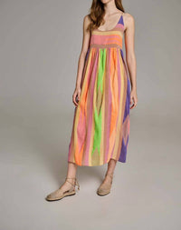 Devotion Twins - Iaspis Strappy Tie Back Midi Dress