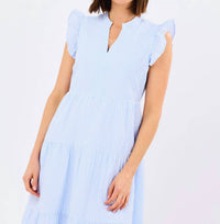 Mary Square - Seersucker Kari Dress