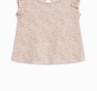 Colored Organics - Girls Ella Ruffle Sleeve Tank Top