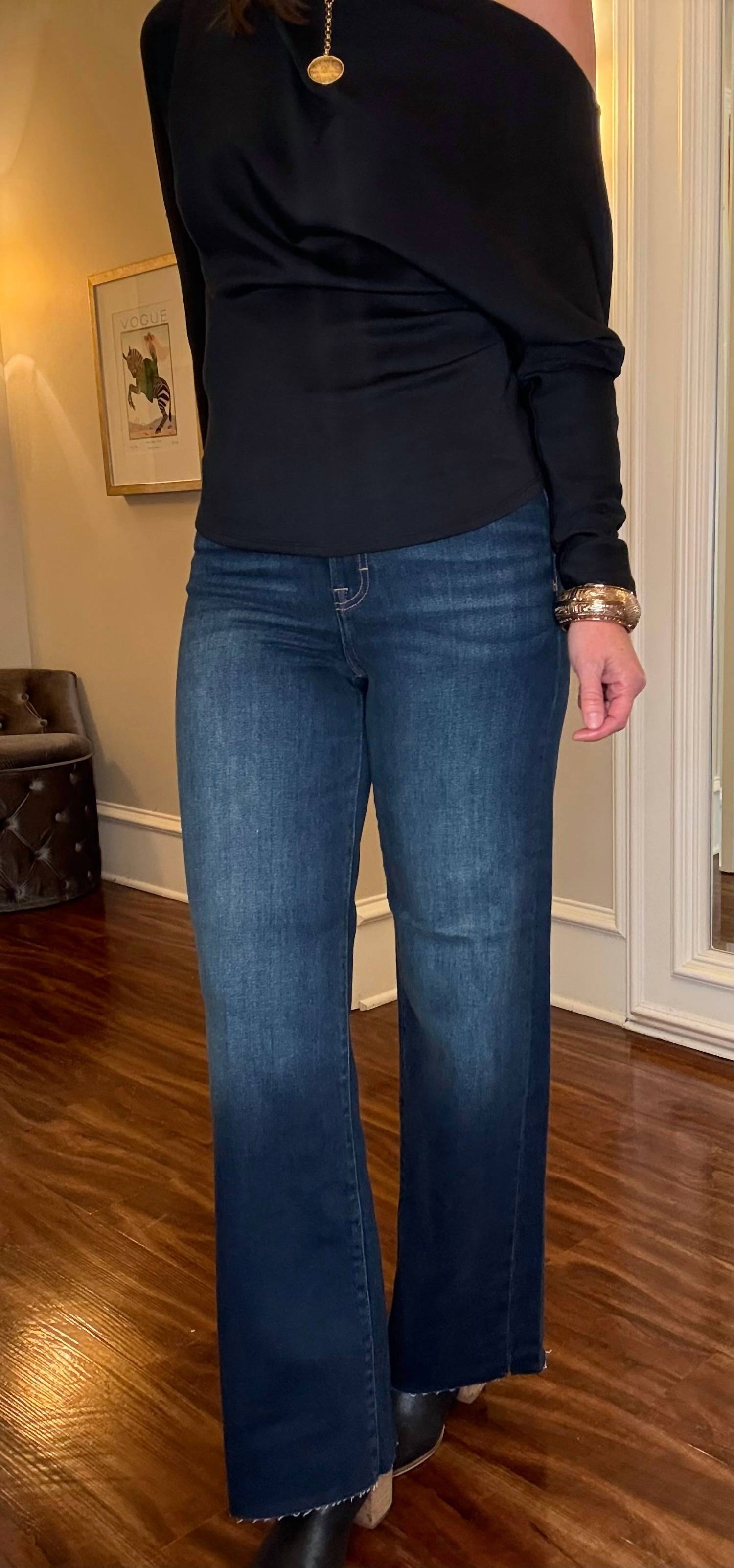 Hidden - Logan High Rise Dad Jean