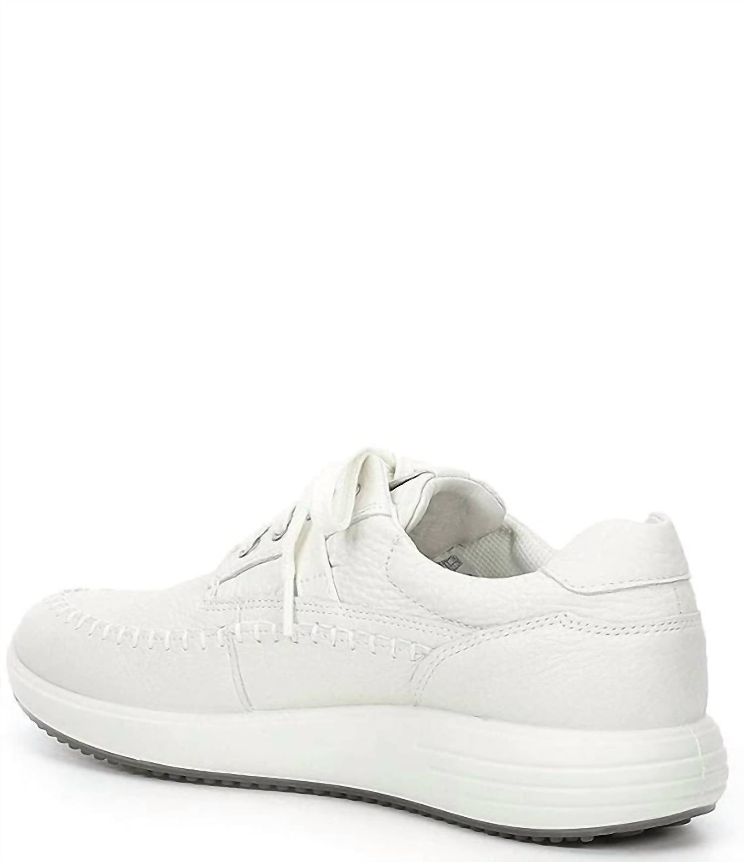 ECCO Men's Soft 7 Runner Sea Walker Sneakers in off white - men's sneaker - alternate view