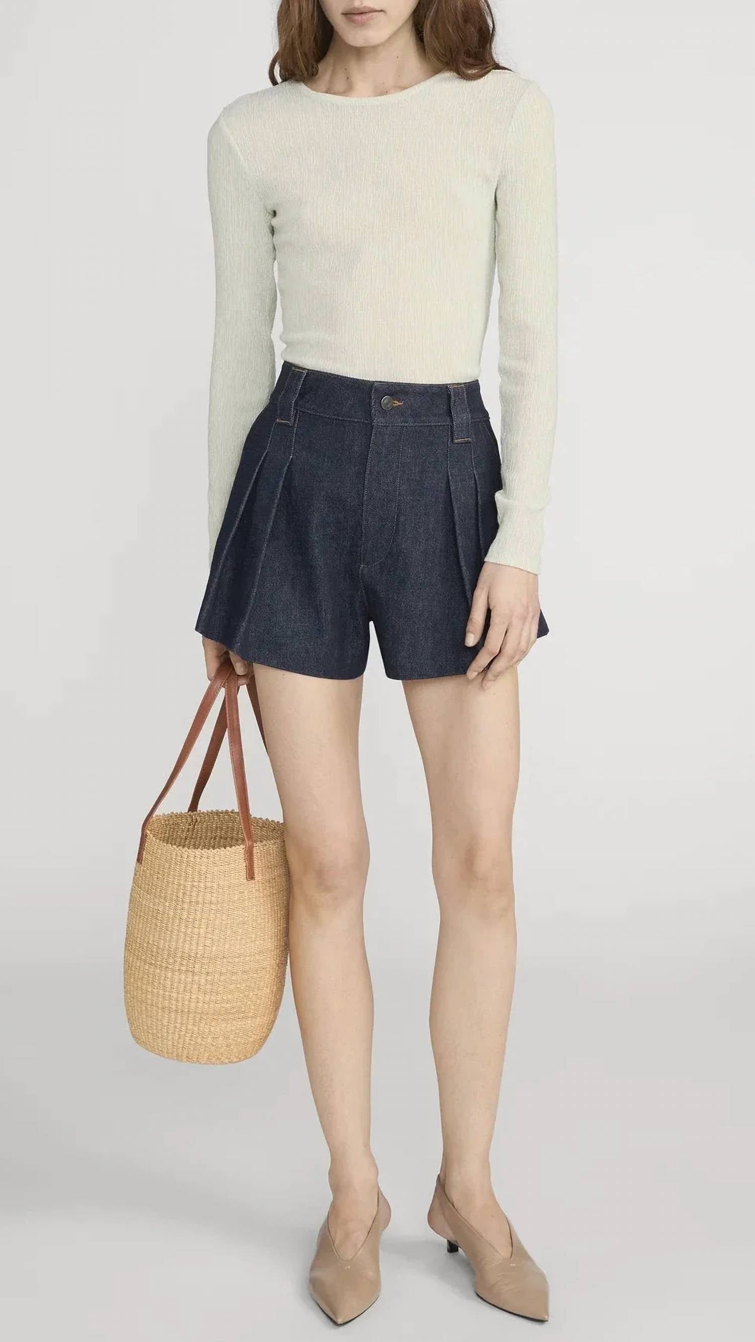Frame - The Textured Crew Sweater