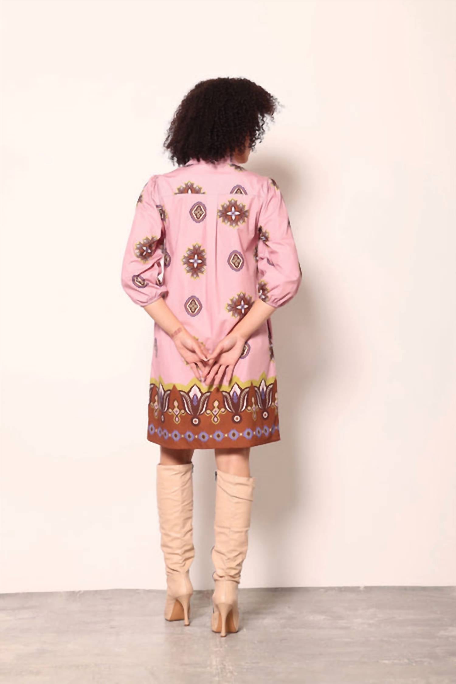 Maude - Floral Motifs Ava Dress