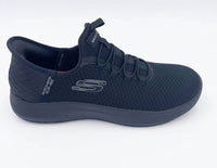 Skechers Unisex Summits Sneakers in black - women's sneaker - detail view