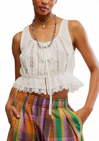 Free People - Alana Lace Tank