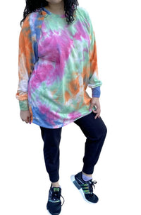 Ellis - Tie Dye Raglan Tunic