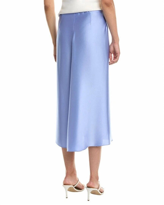 Vince - Light Aria Satin Slip A Line Skirt