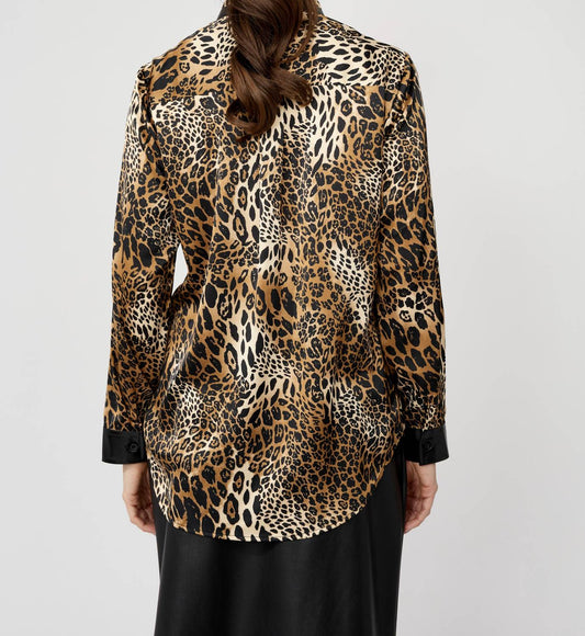 Frank Lyman - Animal-print Buttoned Shirt