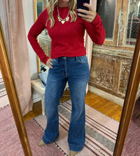 Lovervet - High Rise Relaxed Flare Jeans