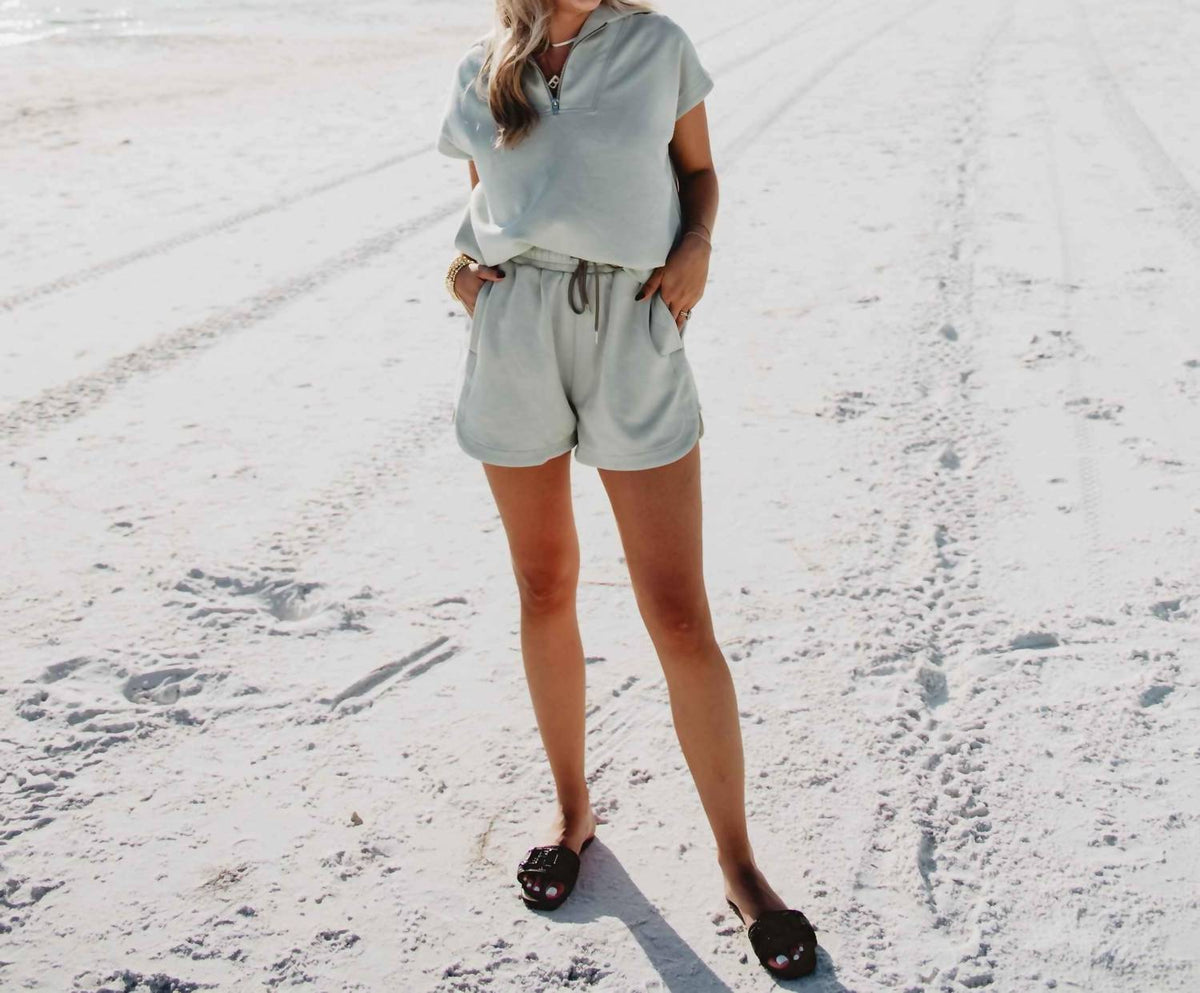Katydid - Two Piece Scuba Short Set