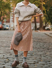 Beyond Yoga - Uptown Pleated Skirt