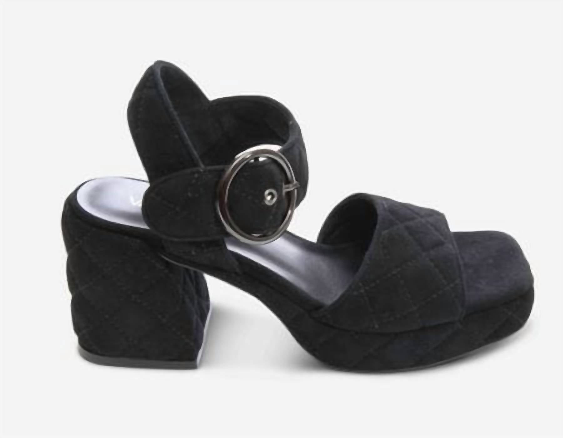 Vaneli - Women's Moppet Quilted Platform Heels