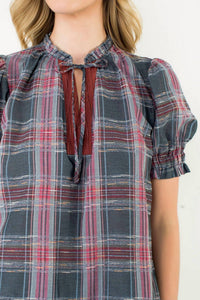 Thml - Kanya Plaid Top