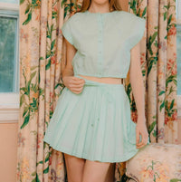 Love The Label - Porto Button Front Top