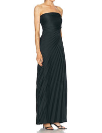 A.L.C. - Bianca Strapless Pleated Maxi Dress