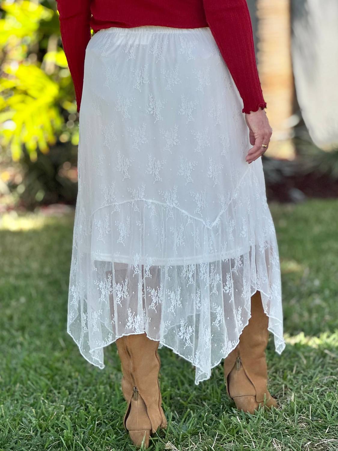 Southern Grace - Lovely In Lace Skirt