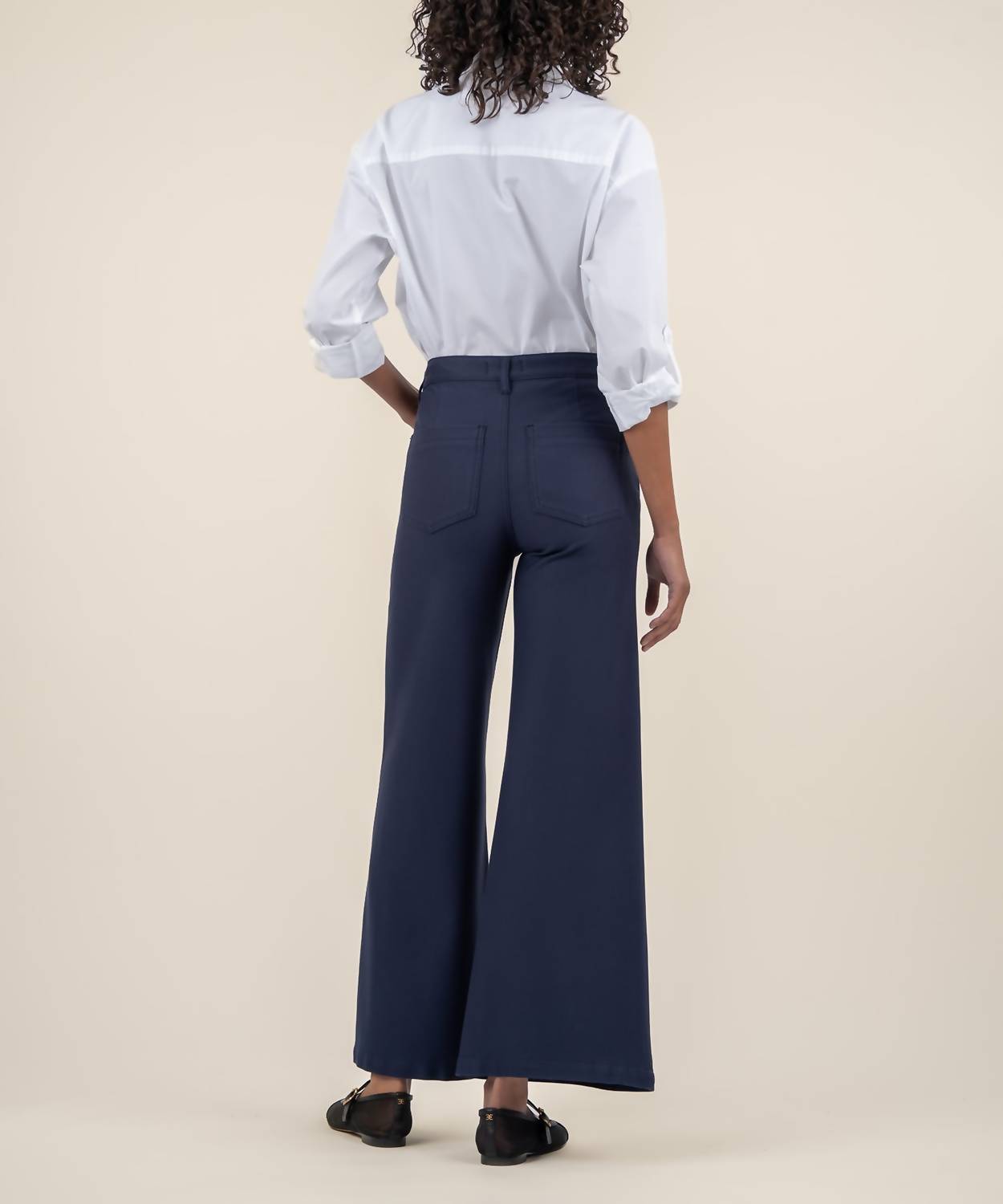 Kut From The Kloth - Meg High Rise Wide Leg Ponte Trouser