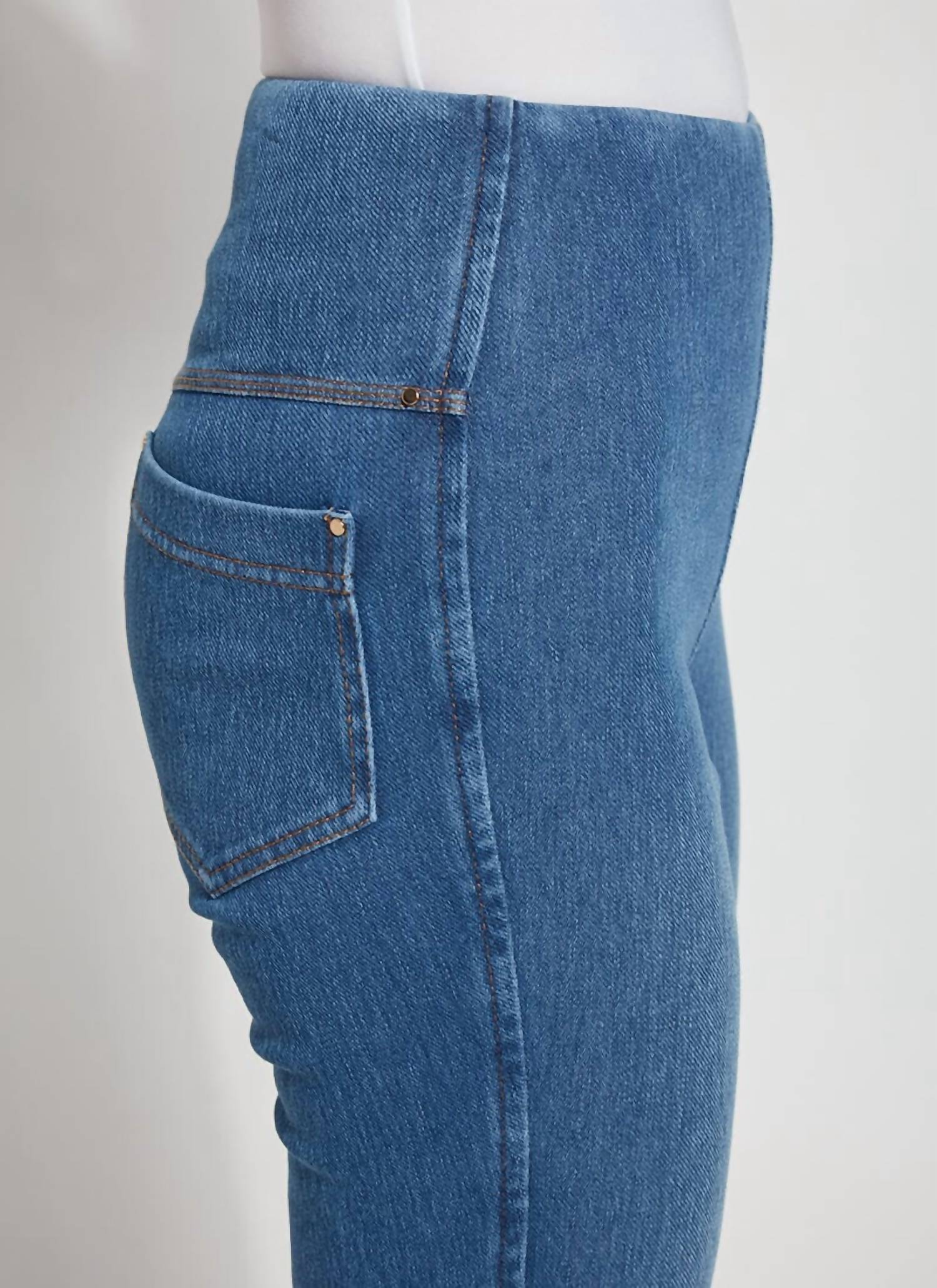 Lysse - Women's Ankle Baby Denim Bootcut Jean