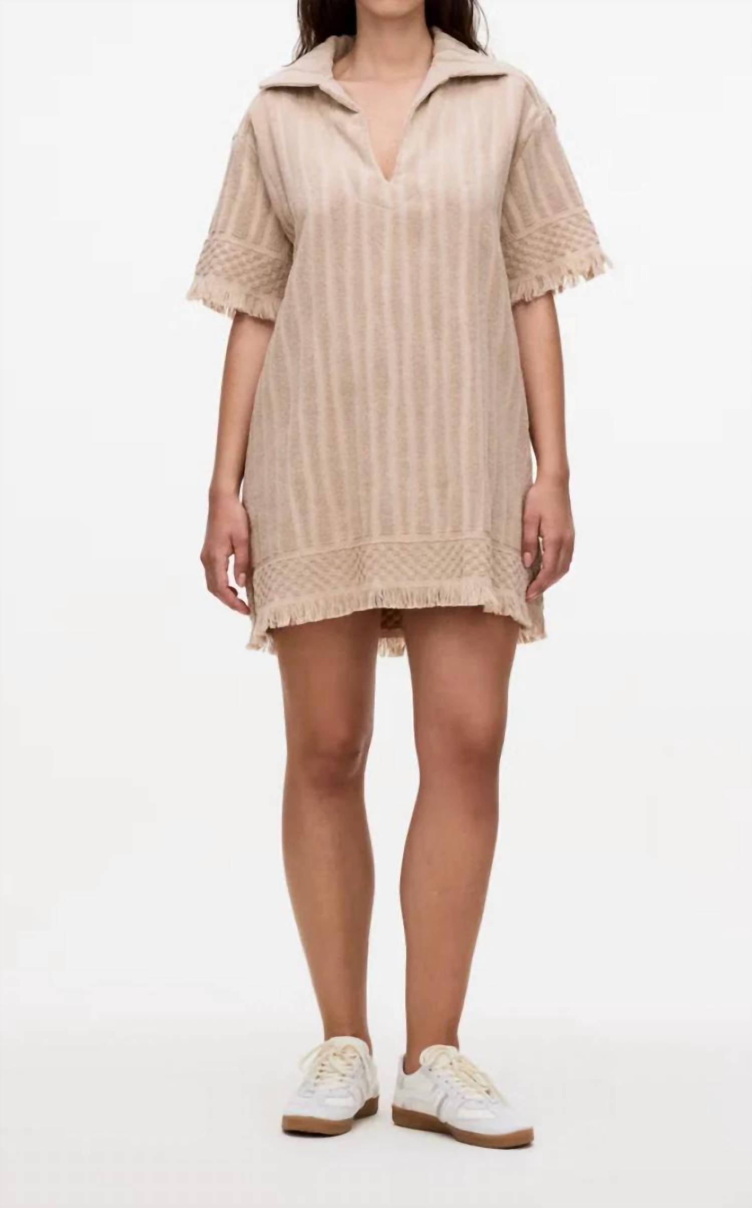 Oas - Glidea Aya Terry Mini Dress